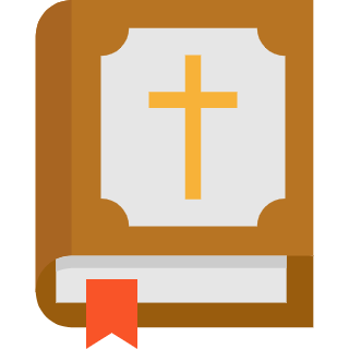 Bible Verse Finder tool displaying KJV Bible verses by topic with an open Bible, wooden cross, and modern Christian search interface.