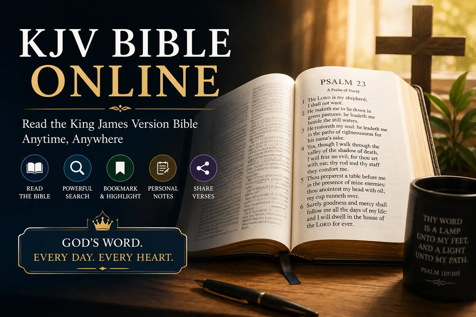 KJV Bible Online – King James Version Bible