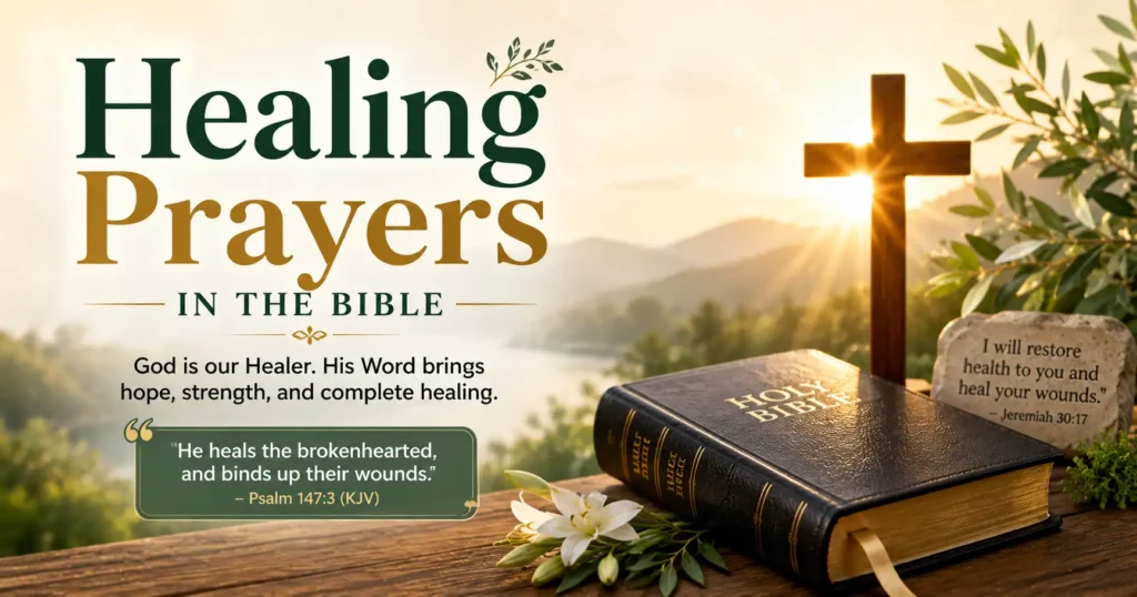 Biblical Healing Prayers- Prayer for healing in the Bible: