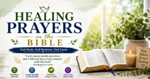 Healing Prayers in the Bible – Biblical prayers for healing