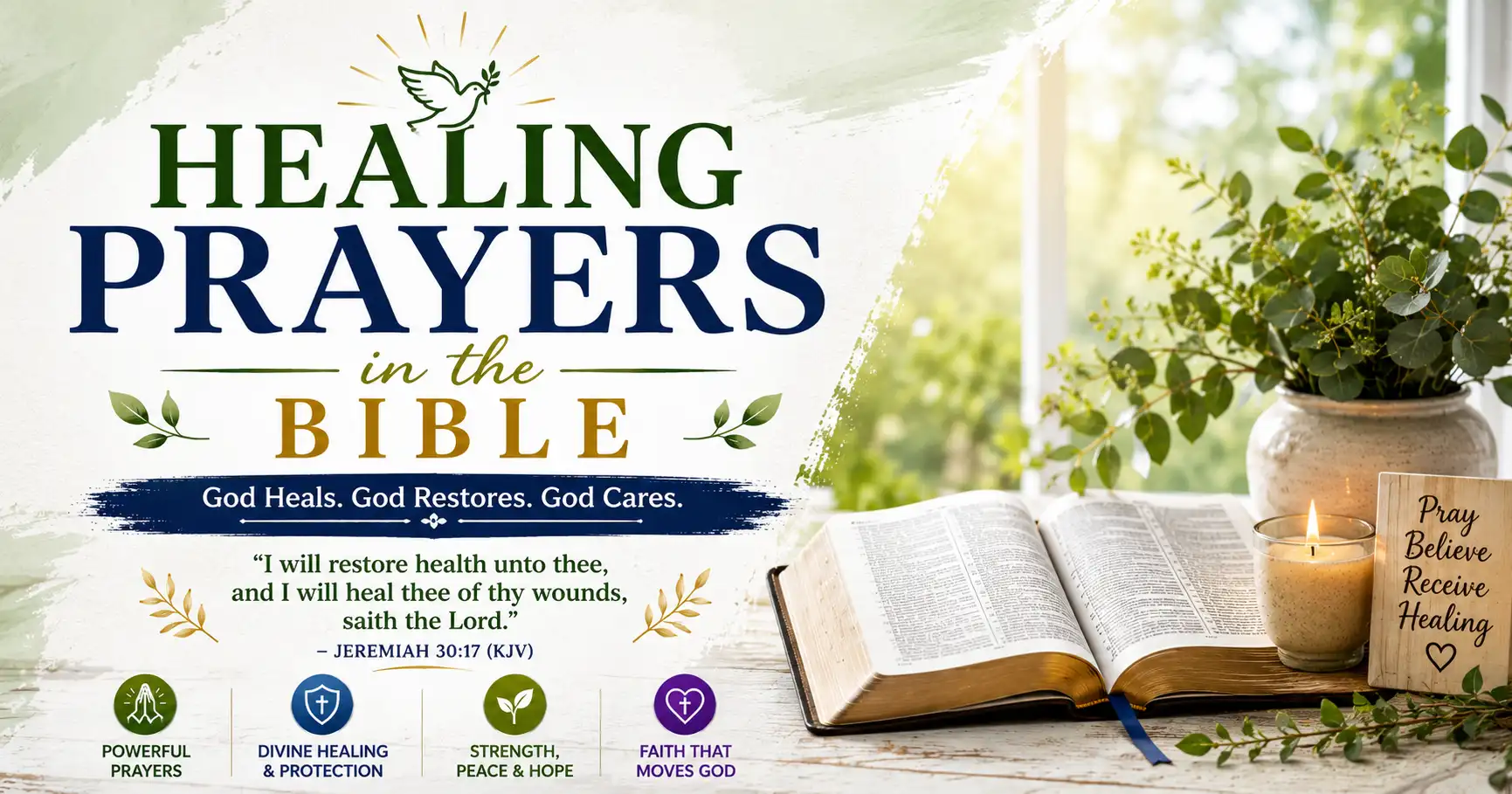Healing Prayers in the Bible – Biblical prayers for healing